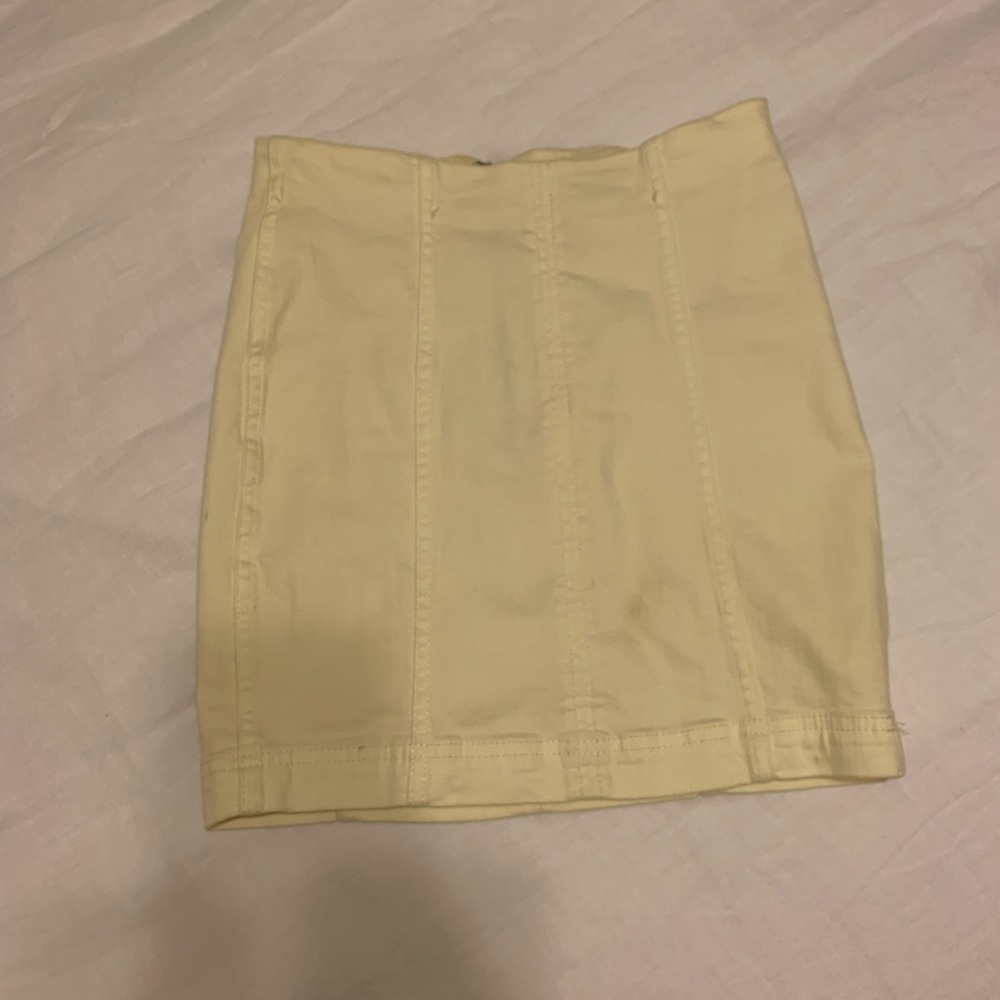 Free people Modern Femme denim skirt